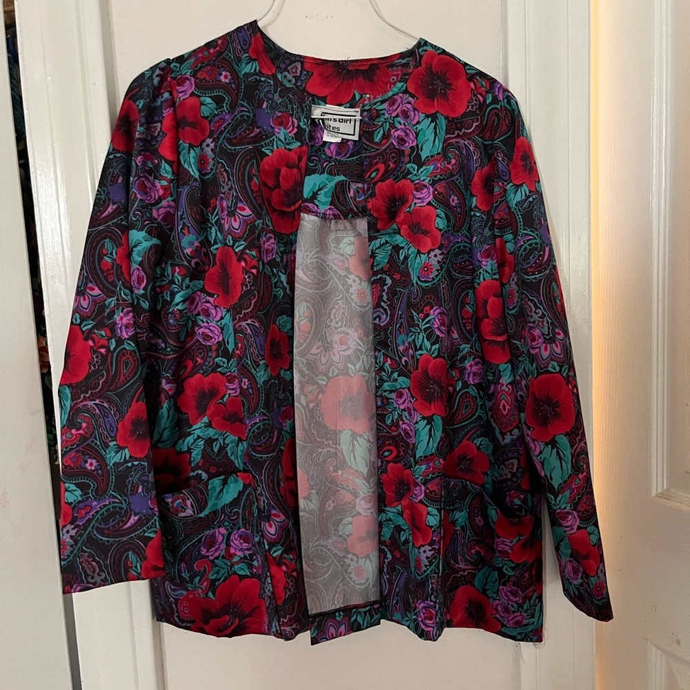 John’s Girls Floral Blouse